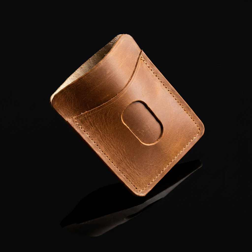 Minimalist Italian Leather Wallet - Image 4